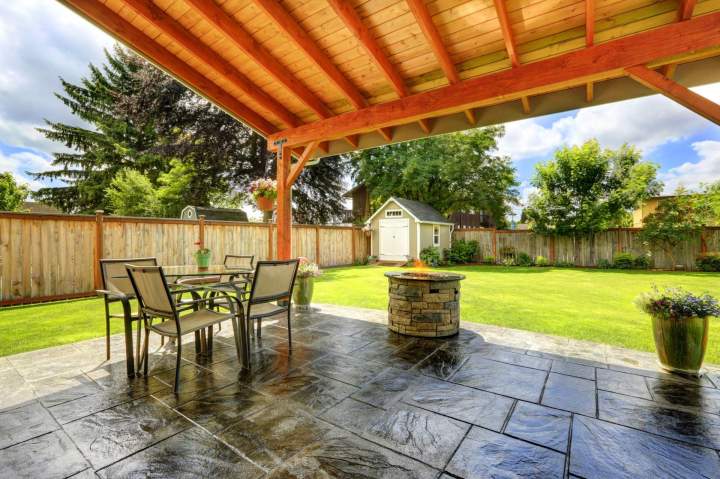 Abri terrasse Groslay