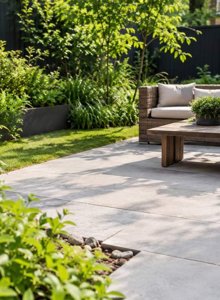 Dalles de terrasse Groslay